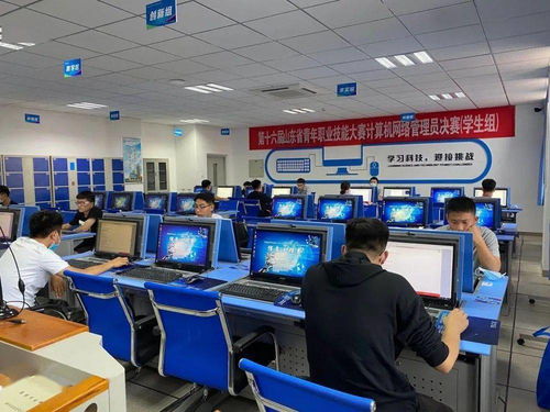 山東省青年職業技能大賽計算機網絡管理員決賽在淄開幕，團省委副書記尚勝波出席并強調技術推廣